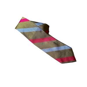 Lands' End Men's Stripped Tie